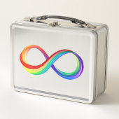 Gelaagd Rainbow Infinity symbool (Voorkant)