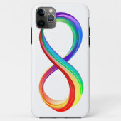 Gelaagd Rainbow Infinity symbool Case-Mate iPhone Case (Achterkant)