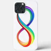 Gelaagd Rainbow Infinity symbool Case-Mate iPhone Case (Achterkant)