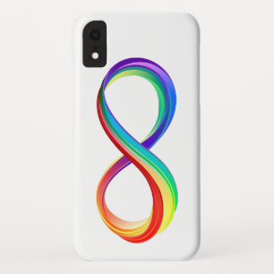 Gelaagd Rainbow Infinity symbool Case-Mate iPhone Case