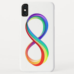Gelaagd Rainbow Infinity symbool Case-Mate iPhone Case