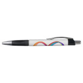 Gelaagd Rainbow Infinity symbool Pen (Bovenkant)