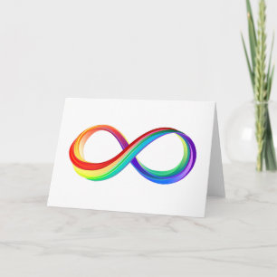 Gelaagd Rainbow Infinity symbool Programma