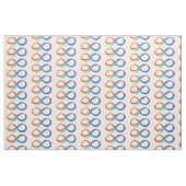 Gelaagd Rainbow Infinity symbool Stof (Fat Quarter)