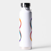 Gelaagd Rainbow Infinity symbool Waterfles (Links)