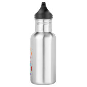 Gelaagd Rainbow Infinity symbool Waterfles (Rechts)