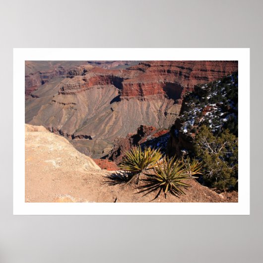 Gelaagde aarde poster (Voorkant)