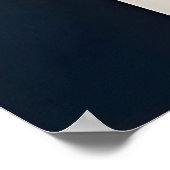 Gelaagde Abstracte Geometrie Poster (Hoek)
