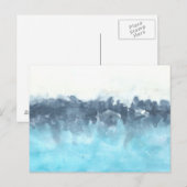 Gelaagde Abstracte verf van het Onduidelijke beeld Briefkaart (Voorkant / Achterkant)