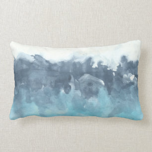 Gelaagde Abstracte verf van het Onduidelijke beeld Kussen