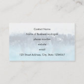 Gelaagde Abstracte verf van het Onduidelijke beeld Visitekaartje (Achterkant)