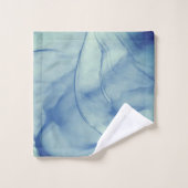 Gelaagde Aqua Bad Handdoek (Wasdoekje)