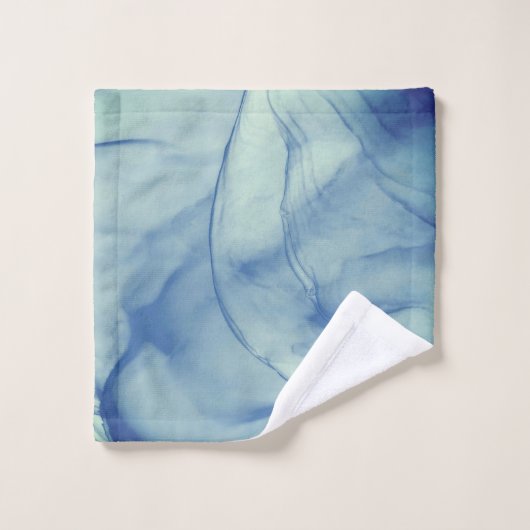 Gelaagde Aqua Bad Handdoek (Wasdoekje)