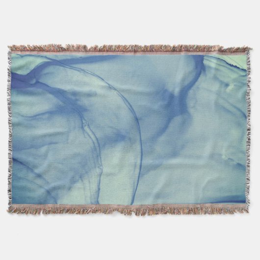 Gelaagde Aqua Deken (Voorkant)