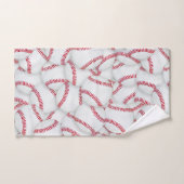 Gelaagde Baseball Patroon Bad Handdoek (Handdoek)
