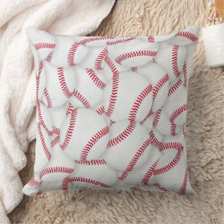 Gelaagde Baseball Patroon Kussen