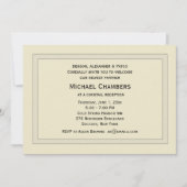 Gelaagde bedrijfsuitnodigingen kaart (Voorkant)