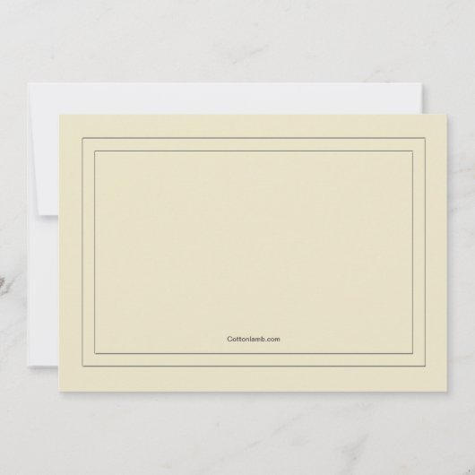 Gelaagde bedrijfsuitnodigingen kaart (Achterkant)