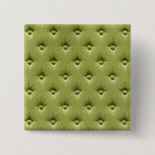 Gelaagde behangselpapier voor olijfolie vierkante button 5,1 cm