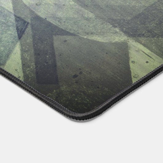 Gelaagde blokken bureaumat (Hoek)