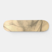 Gelaagde Bruin / Goud Persoonlijk Skateboard (Horizontaal)