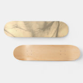 Gelaagde Bruin / Goud Persoonlijk Skateboard (Horizontaal)