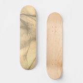 Gelaagde Bruin / Goud Persoonlijk Skateboard (Voorkant)