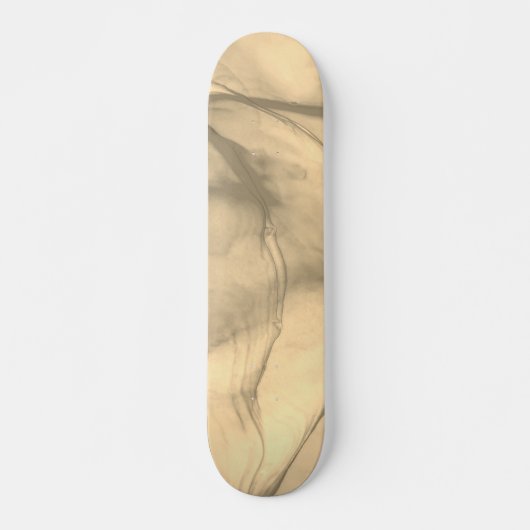 Gelaagde Bruin / Goud Persoonlijk Skateboard (Voorkant)