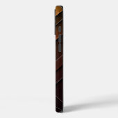 Gelaagde Chevron Abstract Design Case-Mate iPhone Case (Achterkant / Links)