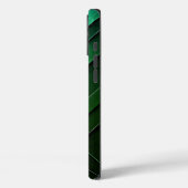 Gelaagde Chevron Abstract Design Case-Mate iPhone Case (Achterkant / Links)