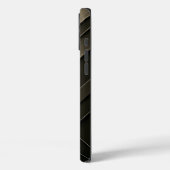 Gelaagde Chevron Abstract Design Case-Mate iPhone Case (Achterkant / Links)