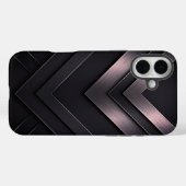 Gelaagde Chevron Abstract Design Case-Mate iPhone Case (Achterkant (horizontaal))