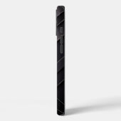 Gelaagde Chevron Abstract Design Case-Mate iPhone Case (Achterkant / Links)