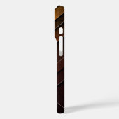 Gelaagde Chevron Abstract Design Case-Mate iPhone Case (Achterkant / Links)