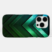 Gelaagde Chevron Abstract Design Case-Mate iPhone Case (Achterkant (horizontaal))