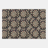 gelaagde dartboards voor bullseye, inpakpapier vel (Voorkant 2)