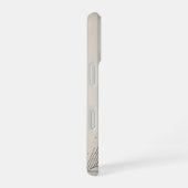 Gelaagde Driehoeken Lijnkunst iPhone 16 Hoesje (Rechterkant)