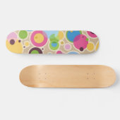 Gelaagde Effect van het Patroon met Circles Skateb Persoonlijk Skateboard (Horizontaal)