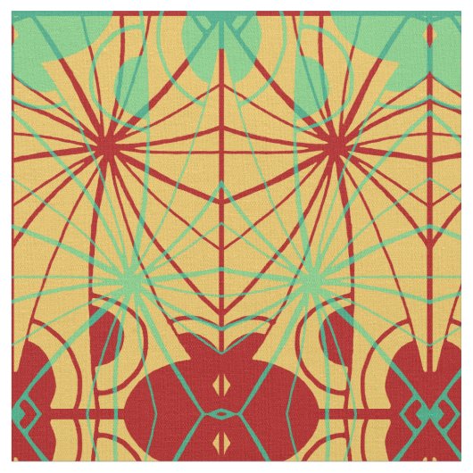 Gelaagde geometrie stof (Close Up)