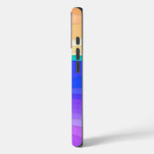 Gelaagde golven iPhone hoesje | Sunset Sorbet (Achterkant / Links)