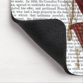 Gelaagde hot-luchtballon — Rood afdrukken Muismat (Hoek)