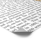 Gelaagde hot-luchtballon — Rood afdrukken Poster (Hoek)