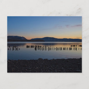 Gelaagde landschap briefkaart