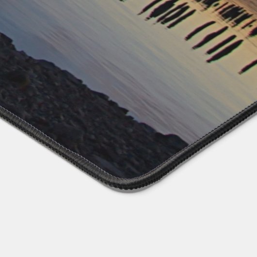 Gelaagde landschap bureaumat (Hoek)