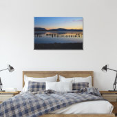 Gelaagde landschap canvas afdruk (Insitu (Slaapkamer))