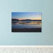 Gelaagde landschap canvas afdruk (Insitu (Houten vloer))