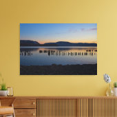 Gelaagde landschap canvas afdruk (Insitu (Woonkamer))