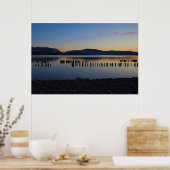 Gelaagde landschap poster (Keuken)