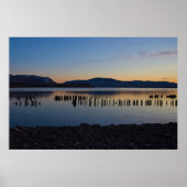 Gelaagde landschap poster (Voorkant)