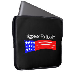 Gelaagde laptophoes laptop sleeve